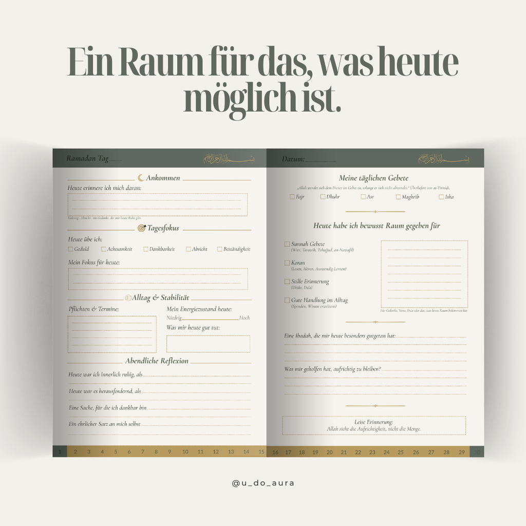 Ein stiller Ramadan – Der Ramadan Begleiter 1447 | 2026